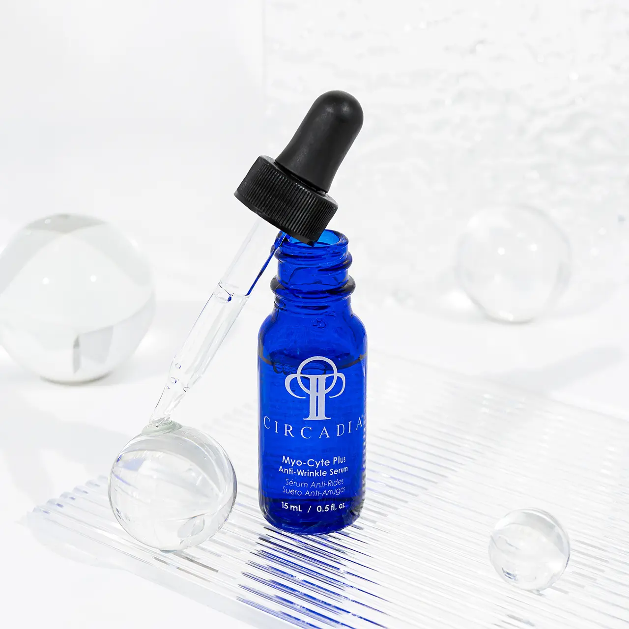 Srovnání anti-aging produktů Circadia Myo-Cyte Plus Anti Wrinkle Serum