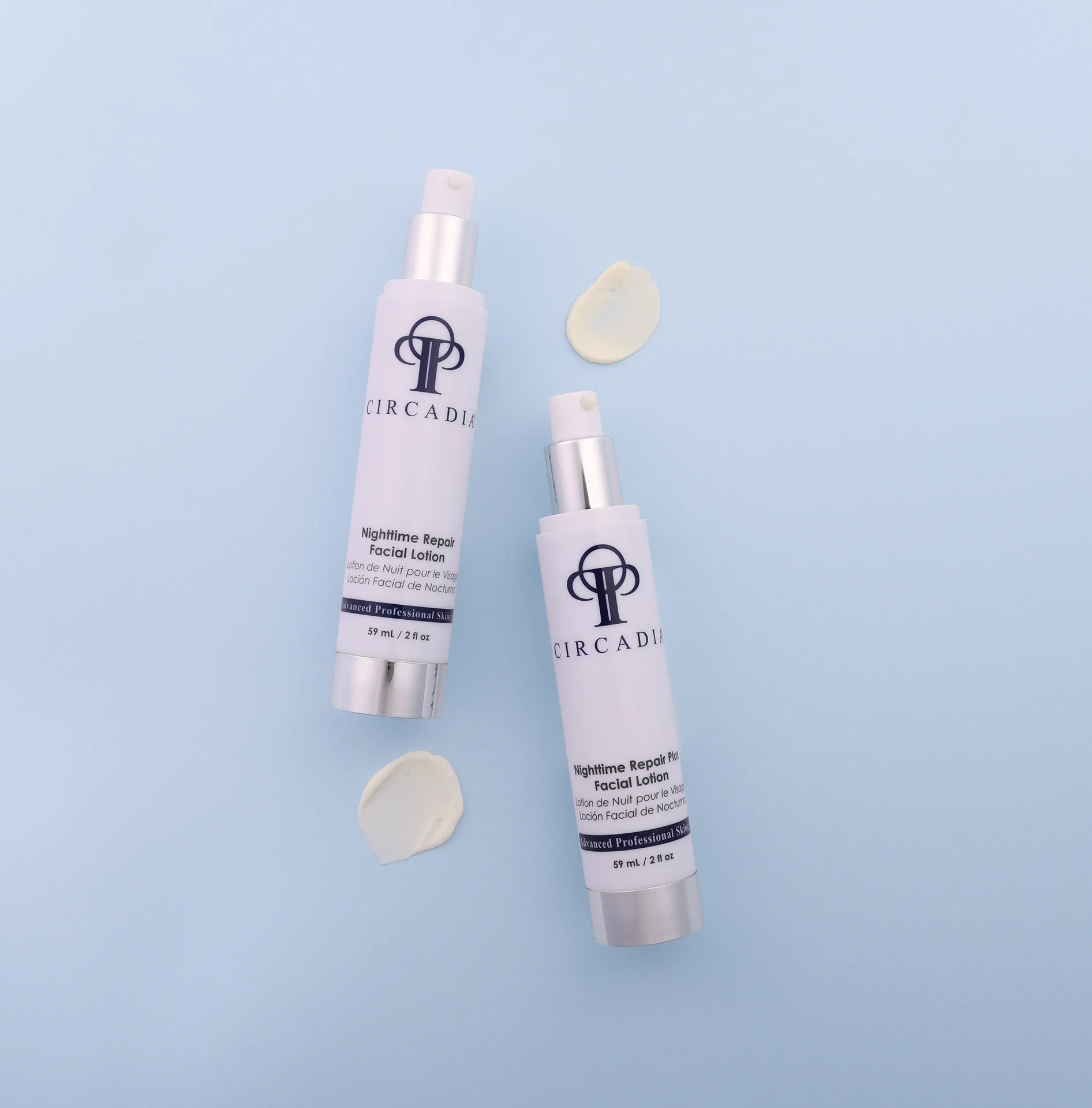 Které produkty Circadia obsahují retinol a vitamín C?