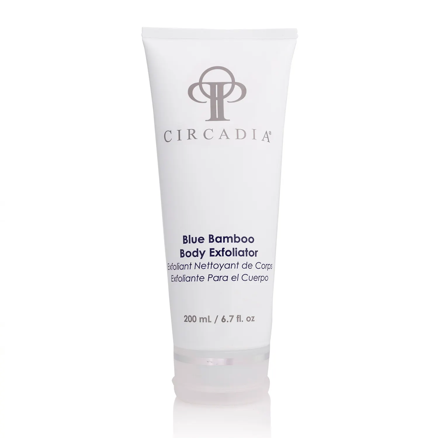 Přípravky Circadia pro luxusní péči o pokožku těla - Blue Bamboo Exfoliator For Body